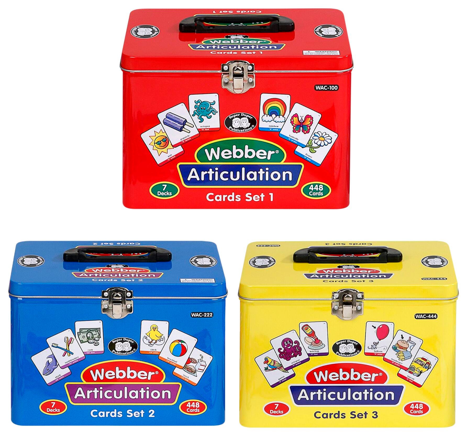 Webber® Articulation Cards Set I (S, R, L, Z, S Blends, R hotsell Blends, L Blends)